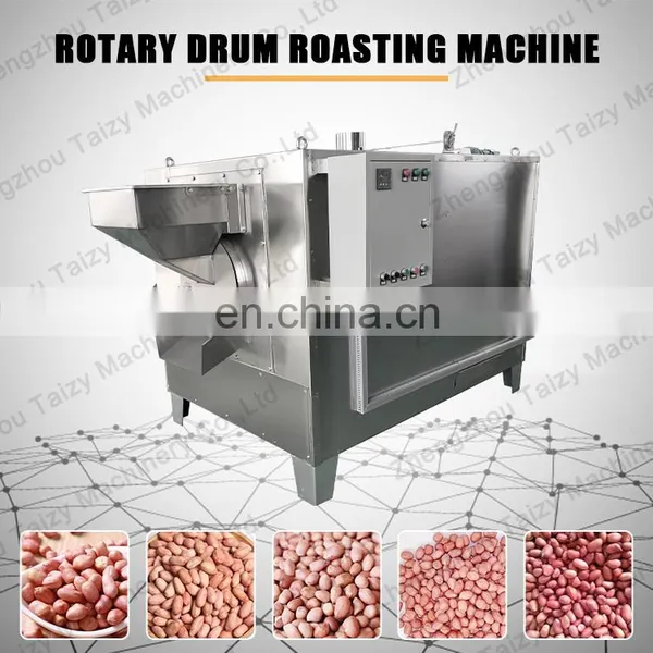 Peanut Roasting Nuts Sesame Soybean Corn Groundnut Roaster Processing Machine photo-2