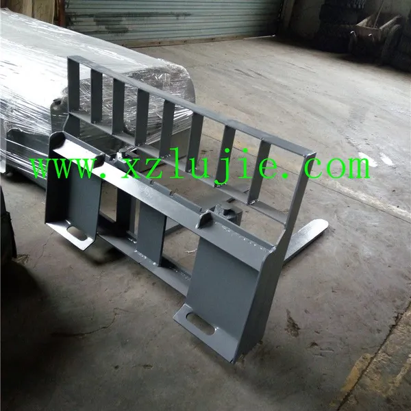 Skid Steer Pallet Forks Manuafacture,skid Loader Fork Attachment Factory