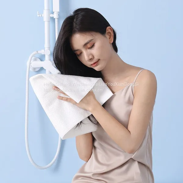 Grande 40*80cm Disposable White Towel Bath Towel Hotel Towels Non Woven Towel photo-2