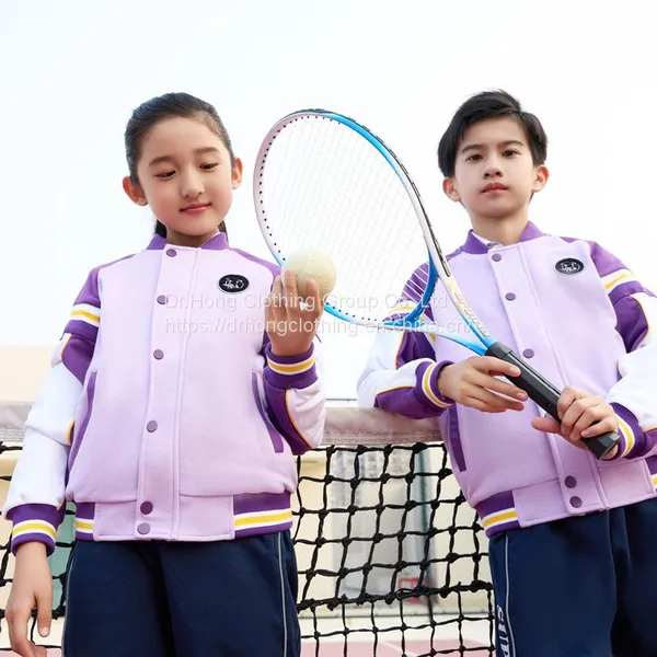 2023 New School Uniforms Children Spring Baseball Suit photo-2