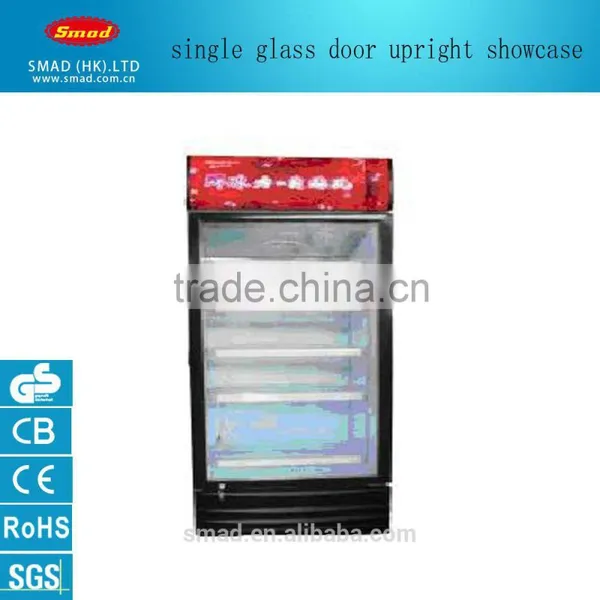Supermarket Upright Glass Display Showcase for Beverage China Manufactuer photo-6