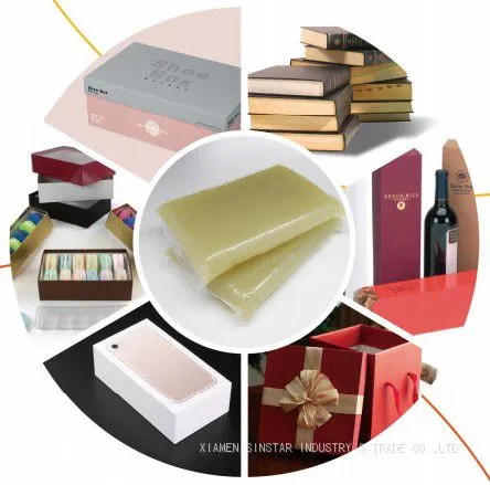 Technical Support Available Hot Melt Adhesive Technical Gelatin Glue Jelly Sticker Glue for Rigid Box Manufacturer photo-2