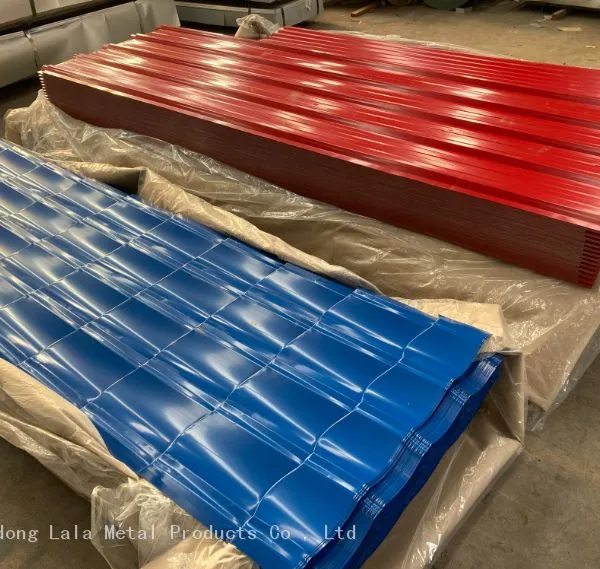 New 0.13-1.0mm Prepainted Steel Corrugated Roofing Sheet Customized PPGI/PPGL Roofing Tile Color Steel Roof Tile For Building photo-5