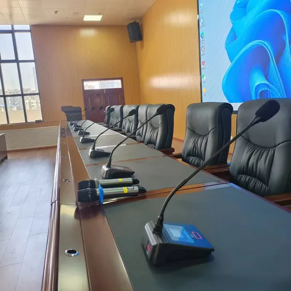 JRLON DH-3400 Four-way Wireless Conference Microphone photo-3