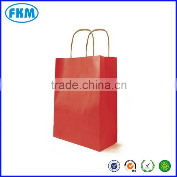 Custom Design Logo Shopping Bag Gifts Packing Bag Paper Kraft Bag on photo-5