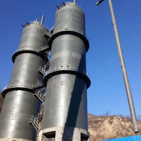 50 TPD Environmental Vertical Shaft Lime Kiln photo-2