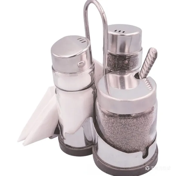 Wholesale Juntai Mustard, Salt and Pepper Set Wnapkin Holder