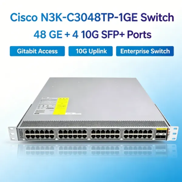 Cisco WS-3850-48F-L / 24T / S210-48LP Layer3 POE Enterprise Core Gigabit Switch
