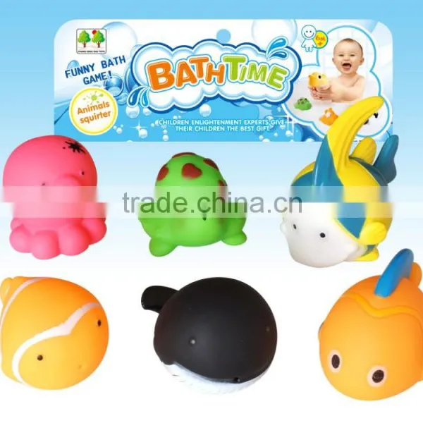 Bath Playing, Soft Toys, Squirt Water, Toys Animals. photo-6