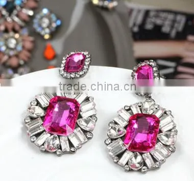 China Jewelry Wholesale Gemstone Earring 925 Sterling Silver Luxury Jewelry photo-5