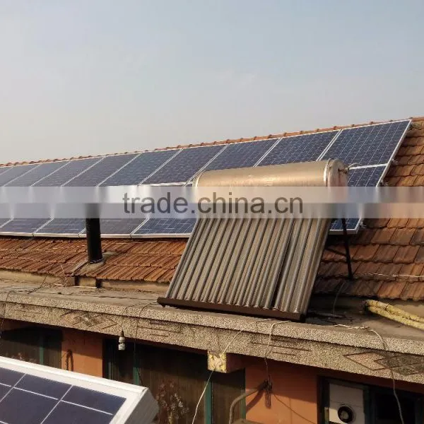 High Efficiency Solar Power Family Distributed Photovoltaic Grid Power Generation System From China photo-5
