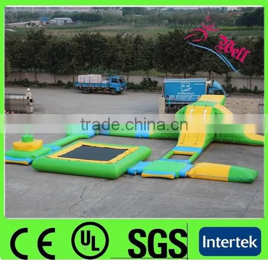 Commercial Inflatable Island on Water / Floating Inflatable Water Island for Kids and Adults photo-4