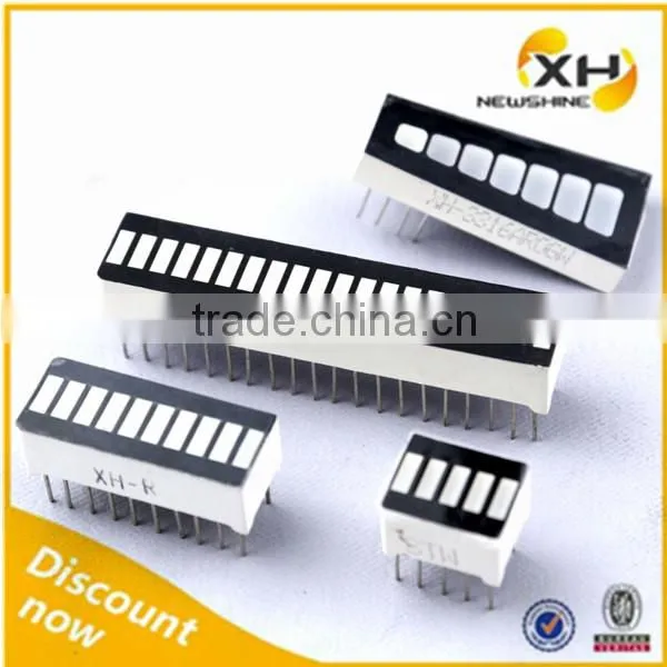 Red Blue Green Yellow Multi-Colors Parking Sensor 8 Segment LED Bar Array