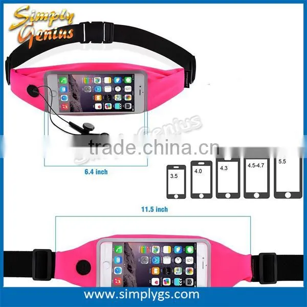 (#1 Fitness Belt) Touch Screen Polymer Running Belt for Iphone 6 Plus photo-6