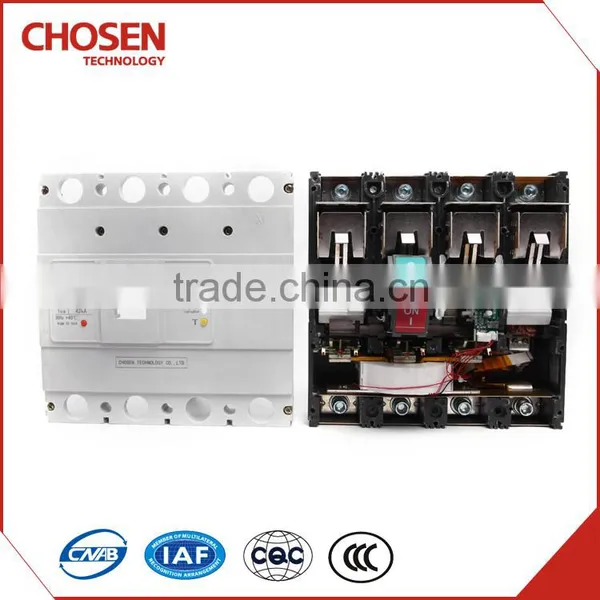 630 Ampere 500 Ampere 4pole Earth Leakage Residual Current Circuit Breaker photo-3