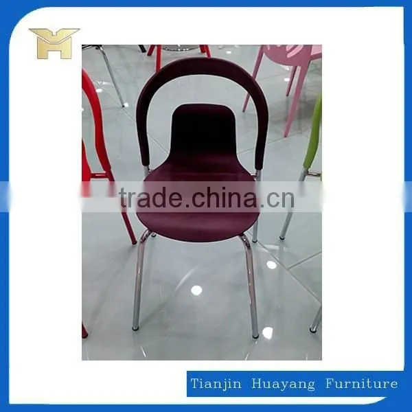 Outdoor Armless Plastic Stacking Chair Cheap Chairs HYH-9122 photo-5