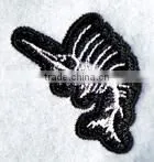Cheap Promotional Fishes Embroidery Patches Iron on Clothing Fabric. photo-4