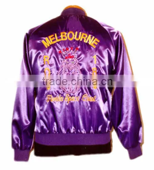 Customized Satin Jacket,fashion Wear Satin Jacket,stylish Satin Jacket photo-4