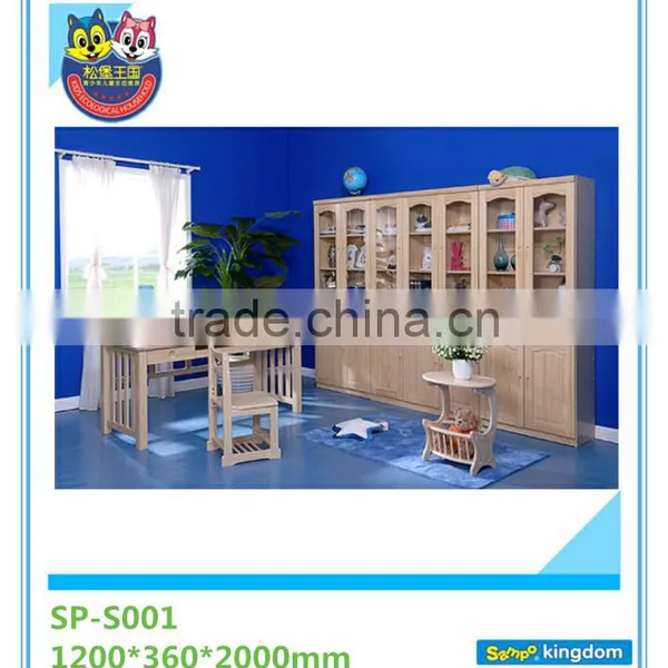 New Arrival Popular and Custom Commercial Bookshelves for Library Bookcase With Glass Door on Sale#SP-S001A