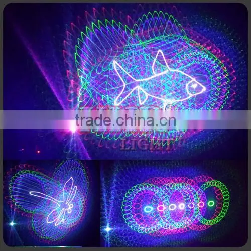XHR Mini RGB Holographic Projector,RGB Dynamic 3d Laser Light For Sale photo-3