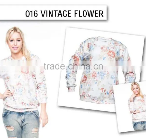 Women's Hoodies Sweatshirt Quality 3d Digital Print Fullprint Crewneck Sweatshirt Spring Autumn Unisex Custom Oversized Pullover photo-4