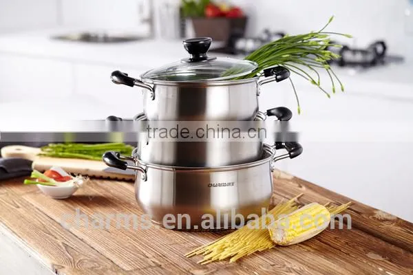 LFGB Food Grade Cookware Pan Stainless Steel European Sauce Pot photo-5