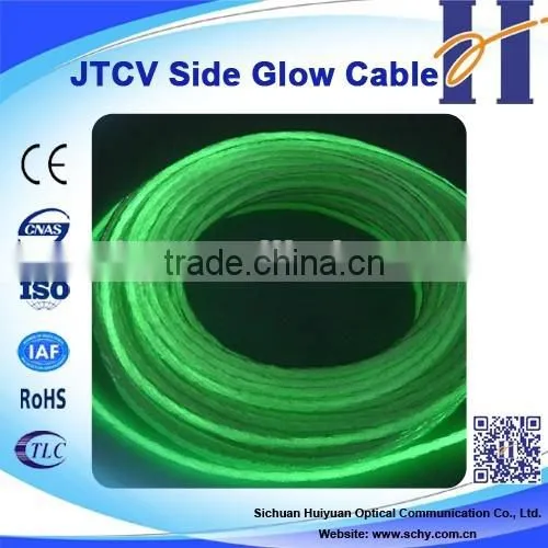 Multi Cores Twisted Side Light Cable Plastic Optic Fiber Cable photo-3