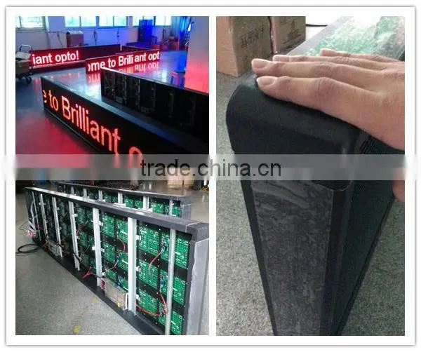 Small Pixel Indoor Single Red LED Strip for Advertising (P4) photo-4