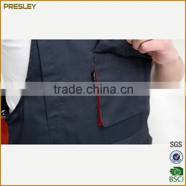 Custom Men's Jump Suit Overalls Bibs Workwears With Embroidery Logo photo-6