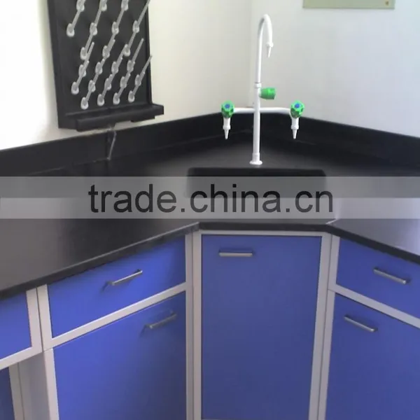 Steel Lab Corner Table photo-4