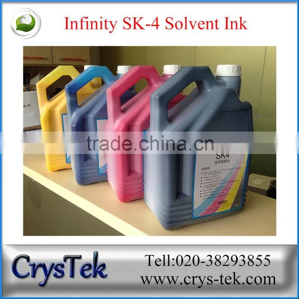 CRYSTEK Large Format Printer Outdoor Printing Challenger/ Infiniti SK4 Solvent Ink