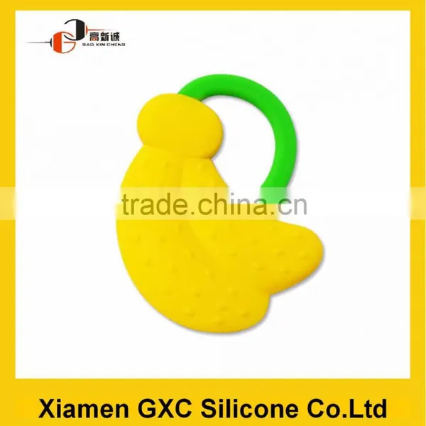 Promotional Lovely Safe Silicone Baby Teether Toy photo-3