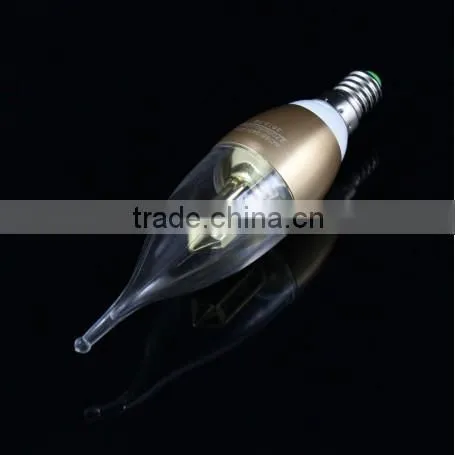 LED Candle Bulb 4w E14 Led Candle Light 3014SMD Warm White LED Candle Bulb Light photo-4