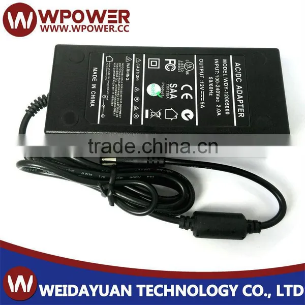 12V5A ac dc Power Adapter