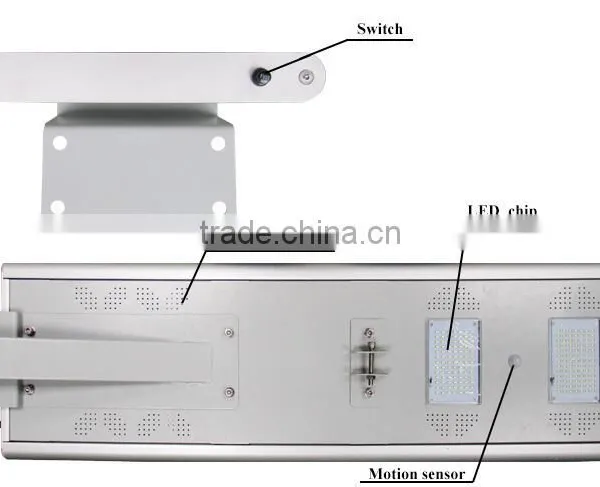 Battery Backup Green Power Solar Led Light Integrated Solar Street Light photo-4