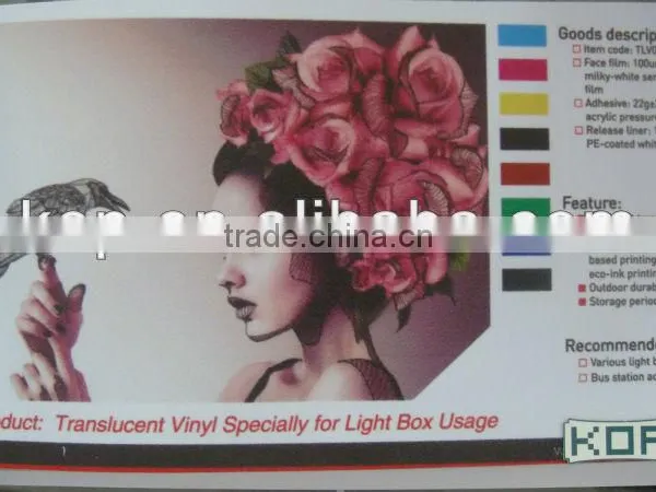 Translucent Vinyl Specially for Light Box Usage photo-2