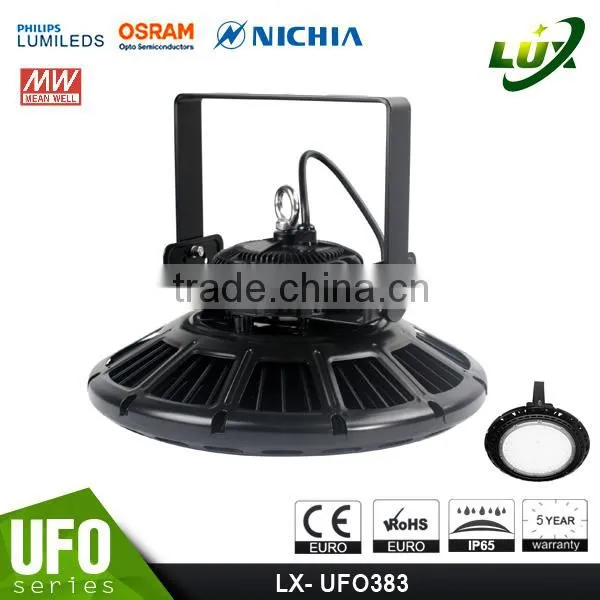 5 Years Warranty Promotion Price Wireless & Motion Control 2016 CE Rohs Approved Meanwell Driver 120W UFO LED High Bay Fixture photo-4