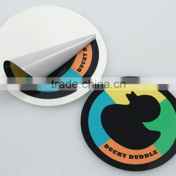 Excellent Quality UV Resistant Permanent Label Sticker Printing and Custom Cap Sticker,Pvc Custom Printed Labels ---DH20235