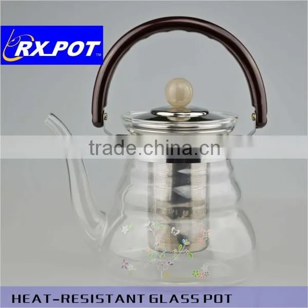 Pyrex Wholesale Glass Teapots With Filter 1100S photo-3