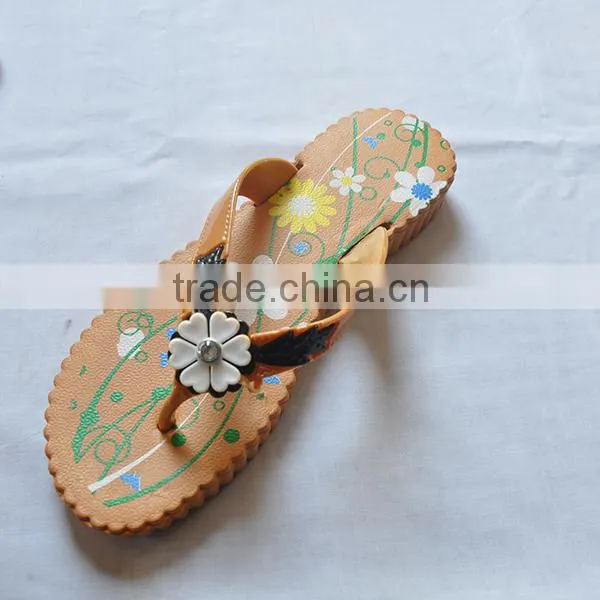 Newest Design Popular Girl Summer Beach Flip Flops