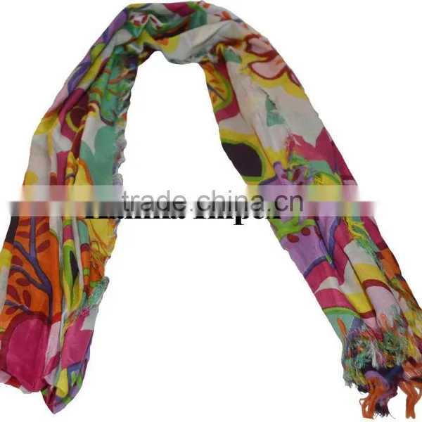 Designer Cotton Scarves