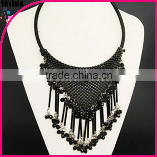 Beaded Tassel Necklace Fashion Women Necklace Jewelry photo-4