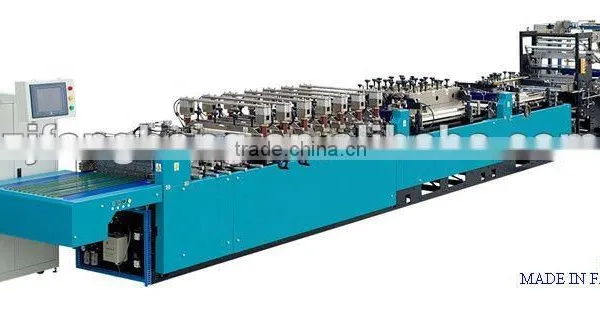 Three-Side Zipper Sealing Zipper Standing Bag-making Machine