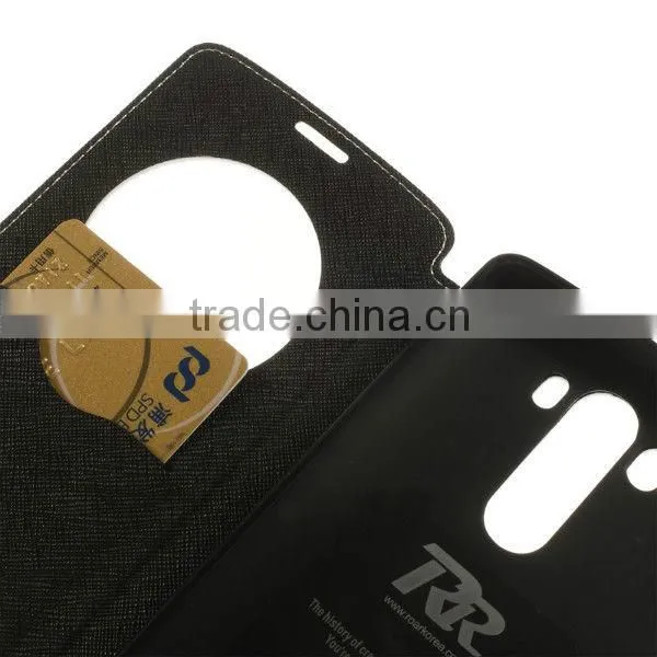 for lg g3 Cover Leather Back Cover , Roar Korea Case Wallet for lg g3 g4 g5 Fancy Diary Phone Case Supplier's Choice photo-4