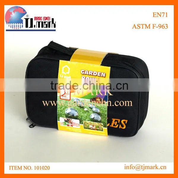 Hot Sale 6pcs Metal Petanque Boules Garden Game Toy
