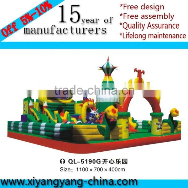 Outdoor Commercial Jumping Inflatable Castle Quality Choice photo-4