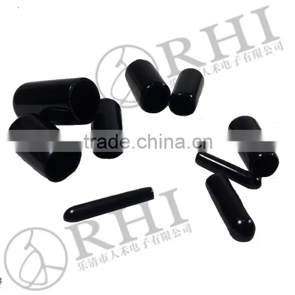 Flexible Material Dip Moulded Protective End Caps Vinyl Caps
