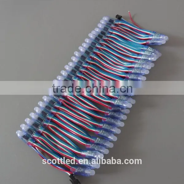 12V 0.6W 12mm WS2811 RGB LED Pixel Light IP68 Waterproof photo-6