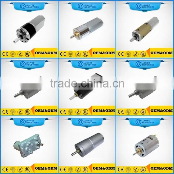 12V 24V 1-1600rpm 37mm Micro DC Gear Motor for IC Card Water / Electricity / Gas / Heating Table photo-5