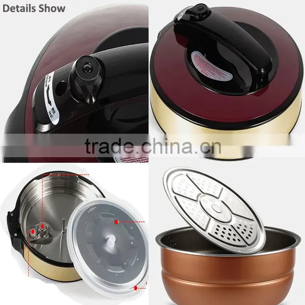 Hot Sale Multifunction LED Digital Electric Pressure Cooker 5L/6L With CE/CB photo-4